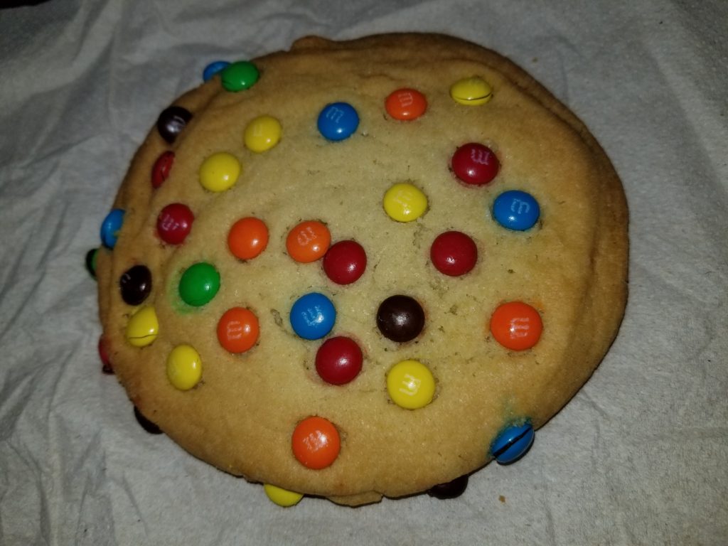 A Picture of the Best M&M Cookie Ever